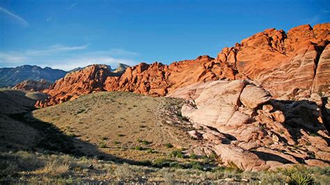 Explore the majestic landscape of Red Rock Canyon on a magical trolley tour